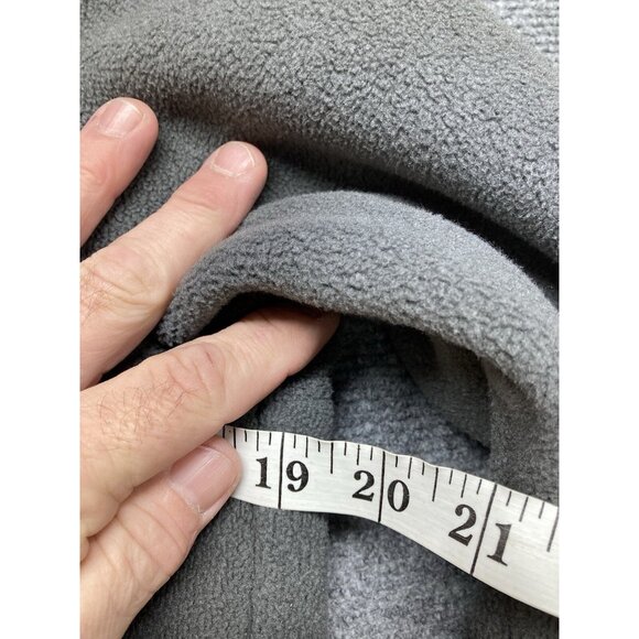 Everlast Fleece Jacket Women’s Size Medium Gray Long Sleeve Full Zip - Picture 7 of 11